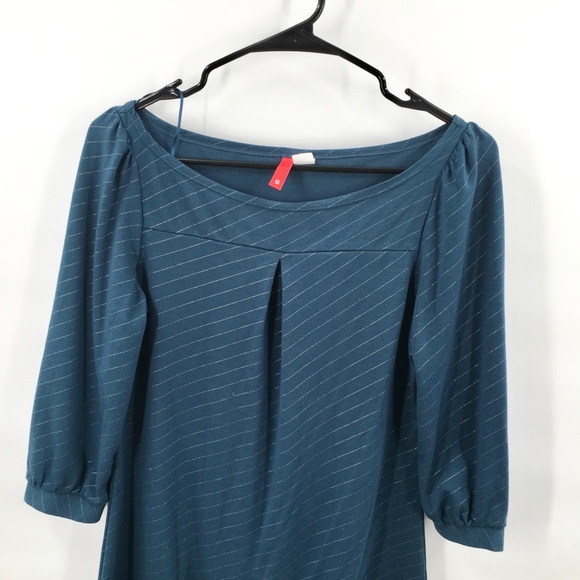 Dividends boat neck long sleeve shift dres… - Picture 2 of 10